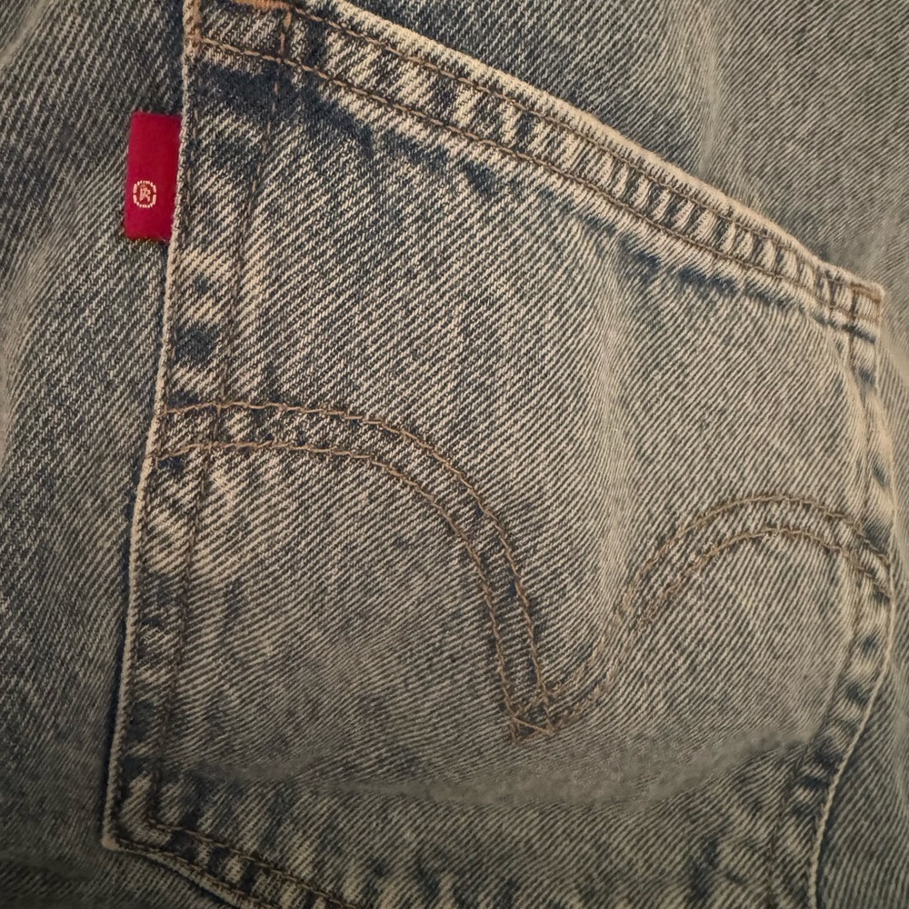 Levi’s Apron Drawstring Straight Leg Overalls size L - Picture 10 of 14